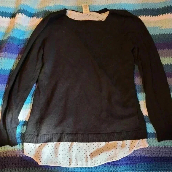 Faded Glory Black Sweater S - Picture 1 of 3